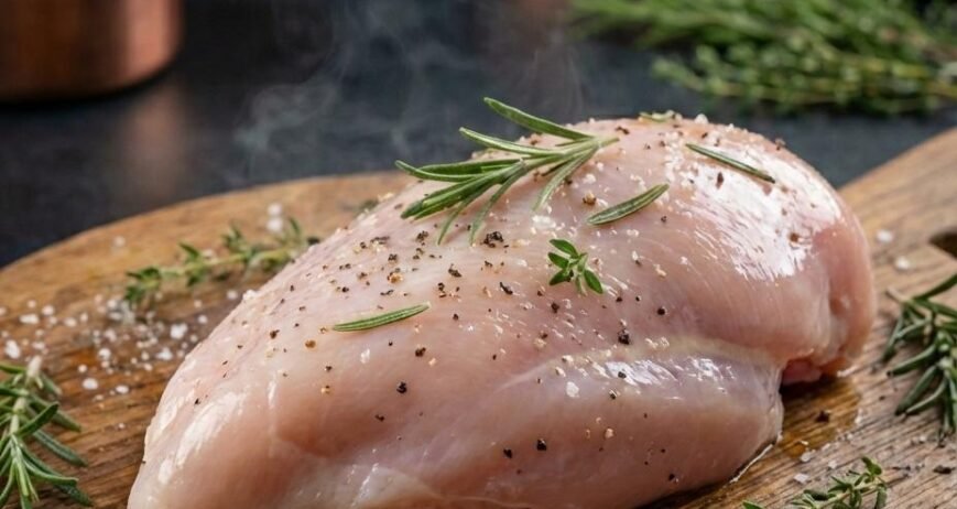 Blanc de poulet frais 2kg, filet tendre et riche en protéines. Idéal pour recettes healthy, grillades ou plats légers. Qualité Fresco garantie. 🇲🇦 2 كيلو صدر دجاج طري غني بالبروتين. مثالي للأطباق الصحية أو الشواء. جودة Fresco مضمونة.