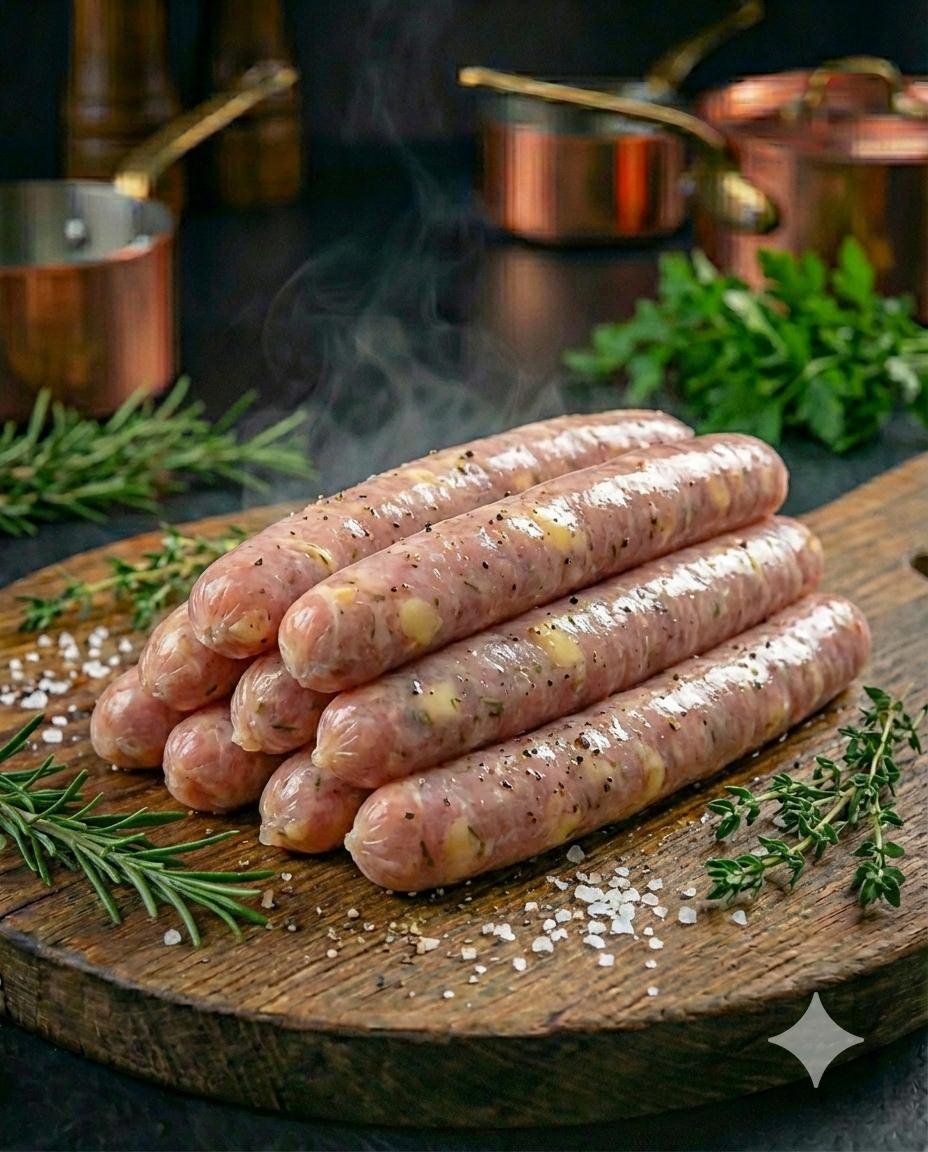 Saucisse De Dinde Au Fromage – Qualité Premium | Fresco
